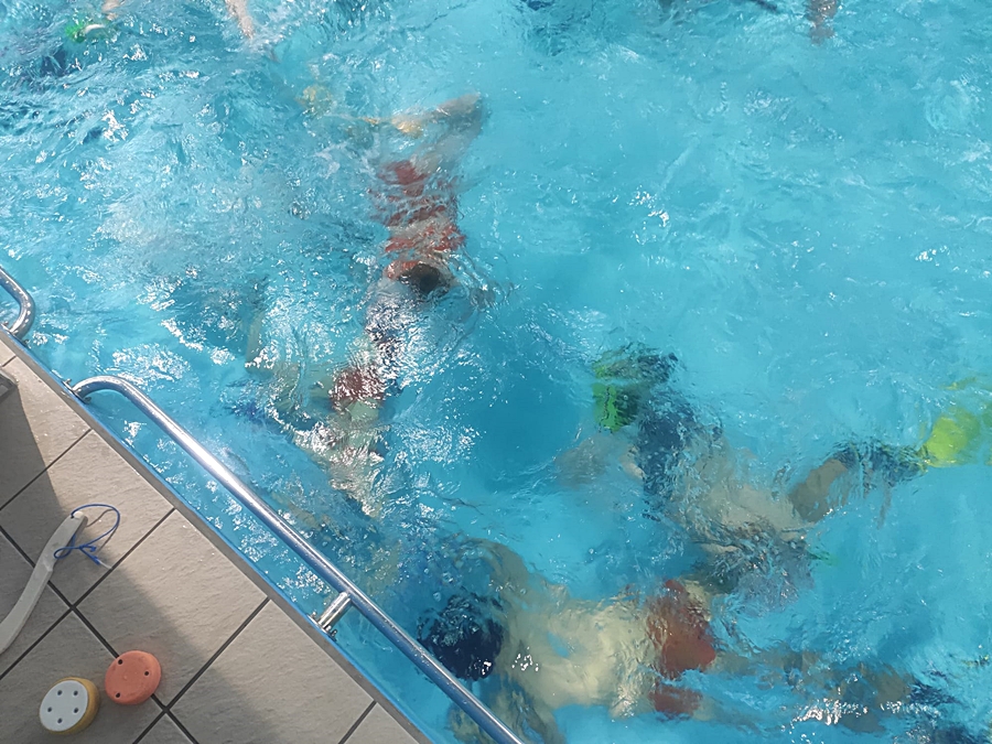 Hokej pod wodą Walenie Siemianowice Śląskie Trening 25 II 2023